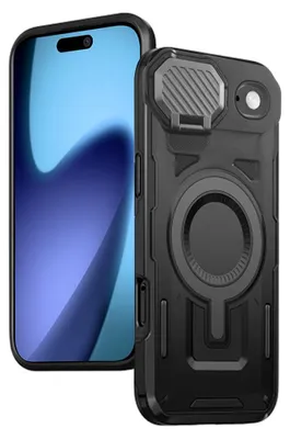 Zdjęcie produktu dla Techsuit – CamVault MagSafe etui na iPhone 17 Air – czarne