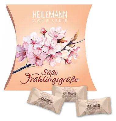 Produktbild von Heilemann Vollmilch Choco Bits Süße Frühlingsgrüße, 56g