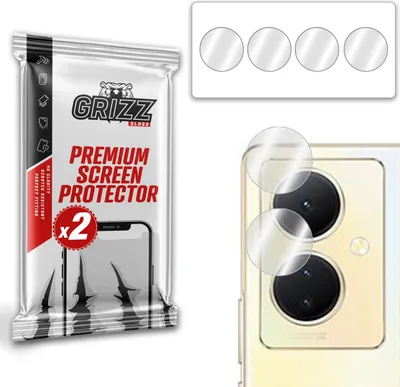 Produktbild von GrizzGlass HybridGlass Kameraglas für vivo V29 Lite