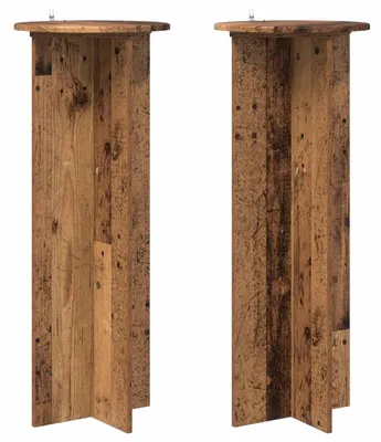 Obrázek produktu pro Sada dvou dřevěných stojanů na rostliny, průměr 40 cm, výška 100 cm