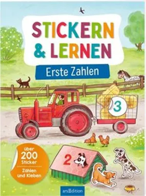 Obrázek produktu pro Stickern & Lernen - Erste Zahlen