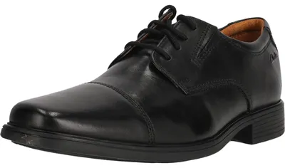 Produktbild von CLARKS Schnürschuhe Tilden im klassischen Design 1216 Black Leather 47
