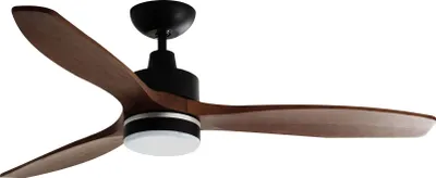 Immagine prodotto di Ventilatore da soffitto a risparmio energetico con luce LED e telecomando Notos 132 cm