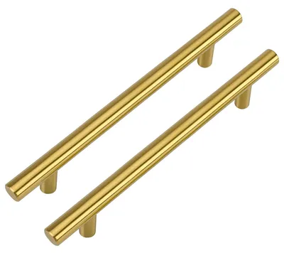 Obrázok produktu pre Sada 20 zlatých kuchynských úchytiek, 128 mm