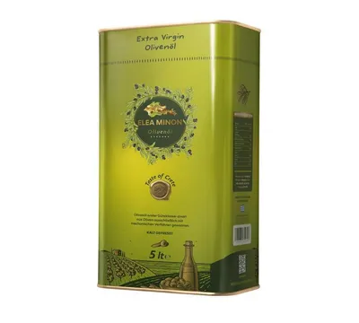 Produktbild von Extra Natives Olivenöl aus Kreta | 5 Liter Kanister mit Ausgießer | Kaltgepresst & Ungefiltert | Premium Koroneiki Olivenöl aus Griechenland