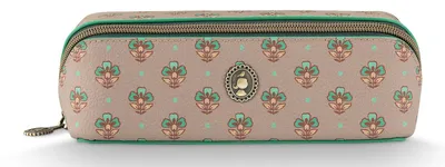 Image de Pip Studio trousse de toilette Cyrille Cosmetic Bag Jaipur Flower Light Green taupe