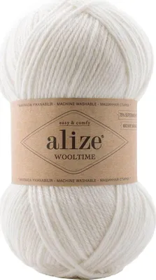 Produktbild von Alize Wooltime Strickgarn Superwash 75% Schurwolle 25% Polyamid 200m/100g pflegeleicht