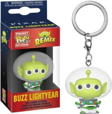 Obrázok produktu pre Pixar Remix - Buzz Lightyear - Kľúčenka Funko Pocket POP!