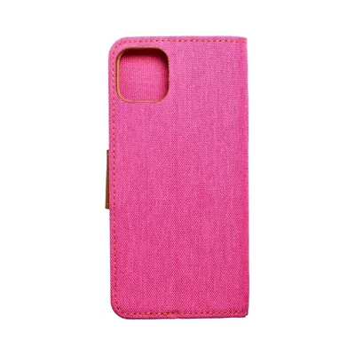Zdjęcie produktu dla Etui König Design kompatybilne z Apple iPhone 11 Pro Max ze sztucznej skóry - Etui na telefon komórkowy różowe
