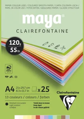 Produktbild von Clairefontaine 975332C, 25 Blätter