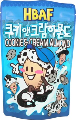 Produktbild von HBAF Geröstete Mandel Cookie & Cream 120g