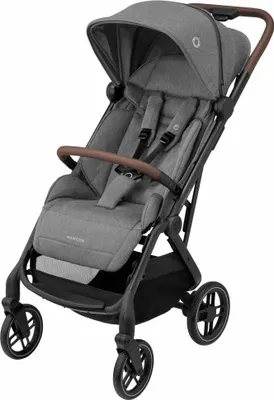 Produktbild von Maxi-Cosi Soho Kinderwagen, 0-4 Jahre, 0-22 kg, ultrakompakt Buggy, Automatischen Einhand-Klappmechanismus, Geräumiger Sitz,  Select Grey
