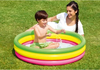 Produktbild von Bestway® Planschbecken Swim Squad™ Ø 102 x 25 cm
