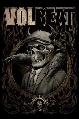 Produktbild von Volbeat - Skeleton - Musik Poster - Größe 61x91,5 cm