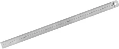 Immagine prodotto di Righello in metallo 50cm argento in astuccio