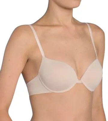 Produktbild von Sloggi Pure H WHP, Farbe: Beige 10/3559, Größe: 70D Bügel-BH mit Halbschale und Einlage