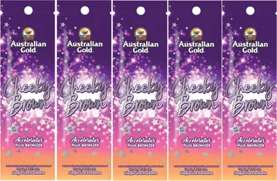 Immagine prodotto di Australian Gold Cheeky Brown Acceleratore Naturale di Abbronzatura 5-Pezzi