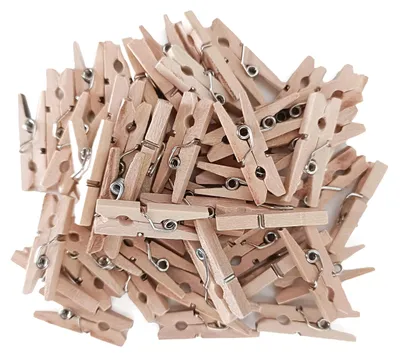 Immagine prodotto di Interdruk mini chiodini in legno naturale 50 pezzi
