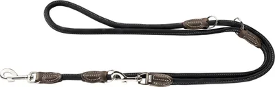 Produktbild von Hunter Verstellbare Führleine Round & Soft Hunting schwarz