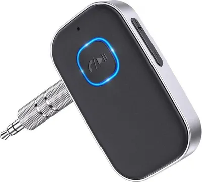 Produktbild von Bluetooth 5.0 Auto-Empfänger, Bluetooth-Auto-Adapter mit 3,5-mm-AUX-Anschluss und drahtloser Rauschunterdrückung