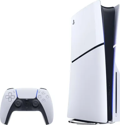 Productafbeelding van Sony PlayStation 5 Slim Disc Edition, 4K, HDR, 1TB SSD, wit