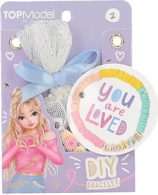 Produktbild von Depesche TOPModel DIY Armbänder Pearlsonals - From Heart to Hand : you are LOVED DIY Armbänder: you are LOVED