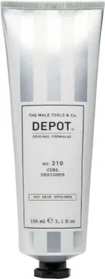 Image de Depot No. 310 Curl Designer crème coiffante pour cheveux ondulés et bouclés 150 ml