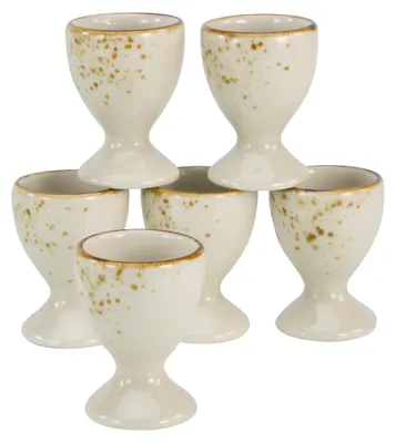 Produktbild von CreaTable, 33030, Nature Collection Earth, Eierbecher 6-tlg, Steinzeug