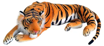 Produktbild von TE-Trend Kuscheltier Tiger 90cm XXL Plüschtier Raubkatze Großkatze Stofftier