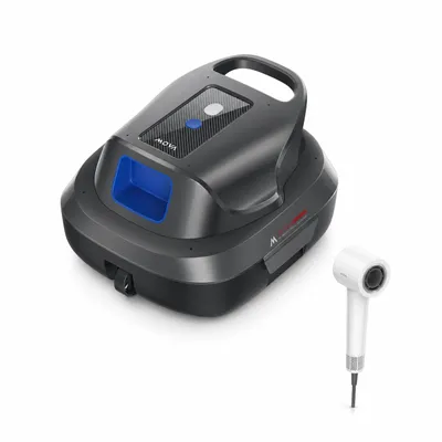 Produktbild von MOVA Diver R10 Poolroboter kabellos, 5700 l/h Saugleistung, 120 Min Laufzeit, automatisches Parken, für oberirdische Pools bis 80 m², KI-generiertes Bild