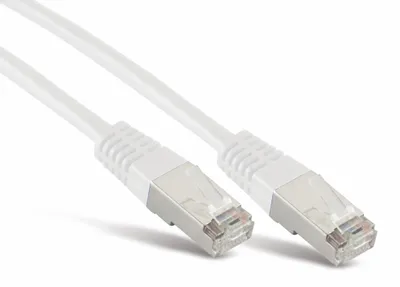 Immagine prodotto di Cavo patch CAT.6 S-FTP, PIMF, senza alogeni, fino a 250 MHz, bianco, 5,0 m