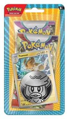 Image de Lot de 2 blister Pokémon Pawmot Enhanced
