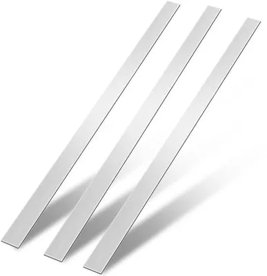 Produktbild von Edelstahlstangen Set aus 3 gebürstet 96,5 cm x 3,8 cm x 0,3 cm