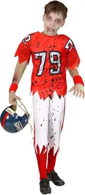 Produktbild von "ZOMBIE AMERICAN FOOTBALL PLAYER" (Muskelshirt, Hose)
