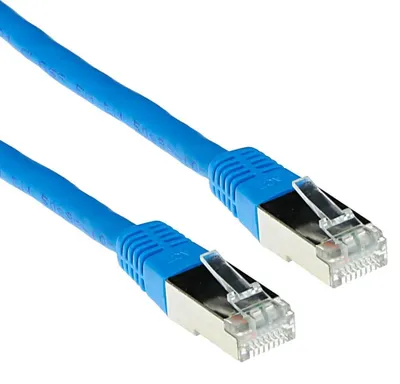 Immagine prodotto di ACT Blu 10 metri di cavo patch LSZH SFTP CAT6A con connettori RJ45