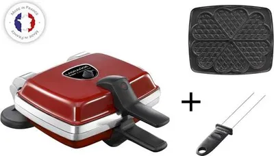 Immagine prodotto di Macchina per waffle 2 piastre 1000w Lagrange 039514