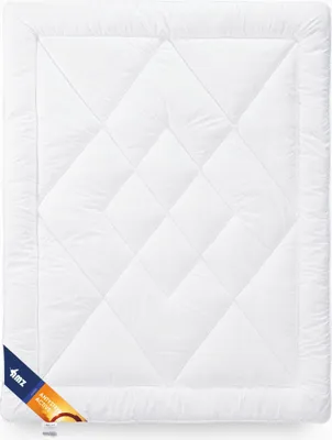 Image de Couverture antiallergique 155x200 Antistress toute l'année 1120g blanc AMZ