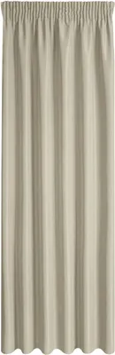 Produktbild von Eurofirany 460329, Durchscheinend, Beige, Einfarbig, Polyester, Aufhängungshaken, 140 g/m²