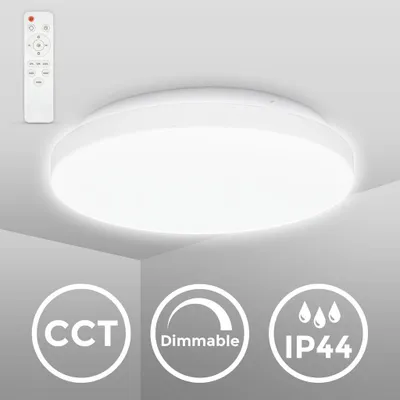 Produktbild von LED Bad Deckenleuchte 12W CCT Farbtemperaturwechsel IP44 Deckenlampe Badezimmer