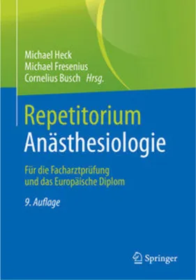 Produktbild von Repetitorium Anästhesiologie