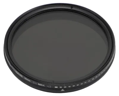 Produktbild von Einstellbarer ND-Filter ND2-400 Objektiv mit variabler Neutraldichte für Kamerafotografie 55 mm / 2,2 Zoll