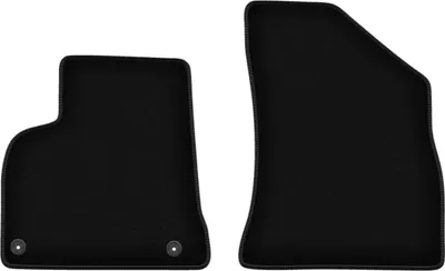 Immagine prodotto di Wielganizator Tappetini anteriori in velluto per Peugeot 5008 I (2009-2017, 7 persone) neri, set 2 pz, con fissaggi