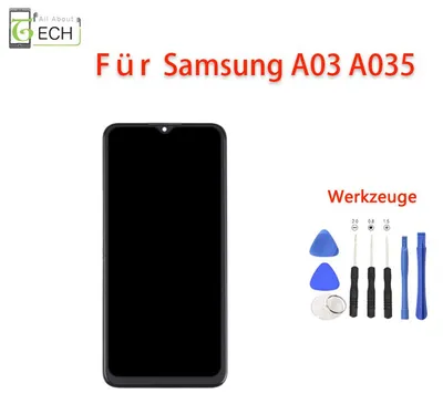 Produktbild von Für Samsung Galaxy A03 SM-A035F LCD Display mit Rahmen Touch Screen Bildschir...