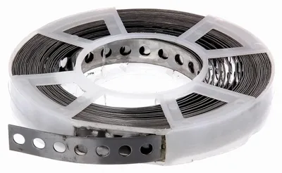 Produktbild von Alberts Lochband | mit Abrollkasette | Edelstahl | Breite 17 mm | Länge 10 m
