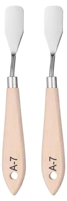 Palettenmesser 18 cm Edelstahl Spachtel 2 Stück