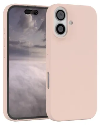 Produktbild von EAZY CASE Silikonhülle für Apple iPhone 16 Silikon Backcover Schutz in Rosa