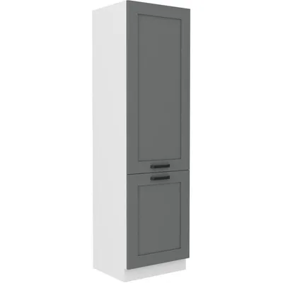 Produktbild von Lebensmittelschrank LAILI – Breite 60 cm, grau/weiß