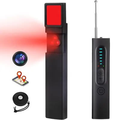 Produktbild von Anti-Spionage Detektor 4-in-1, RF Signal Detektor, GPS Tracker Finder, Kamera Finder, Mini Bug Detector 6 Stufen