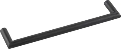 Zdjęcie produktu dla Uchwyt meblowy Davos LA 128 mm, szerokość 138 mm, stal czarna olejowana