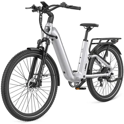 Produktbild von E-Bike Cityrad 28 Zoll Damen Herren, SUV, Fully, 48V 720Wh bis zu 140km, Bremslicht 7 Gang Shimano ARDTY300D Schaltwerk, Kettenschaltung, Heckmotor
